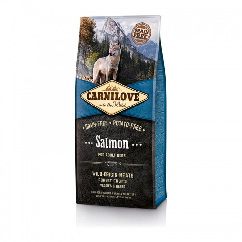 Сухий Корм для Дорослих Собак Carnilove (Карнілав) Holistic (Холістік) з лососем 1,5 кг