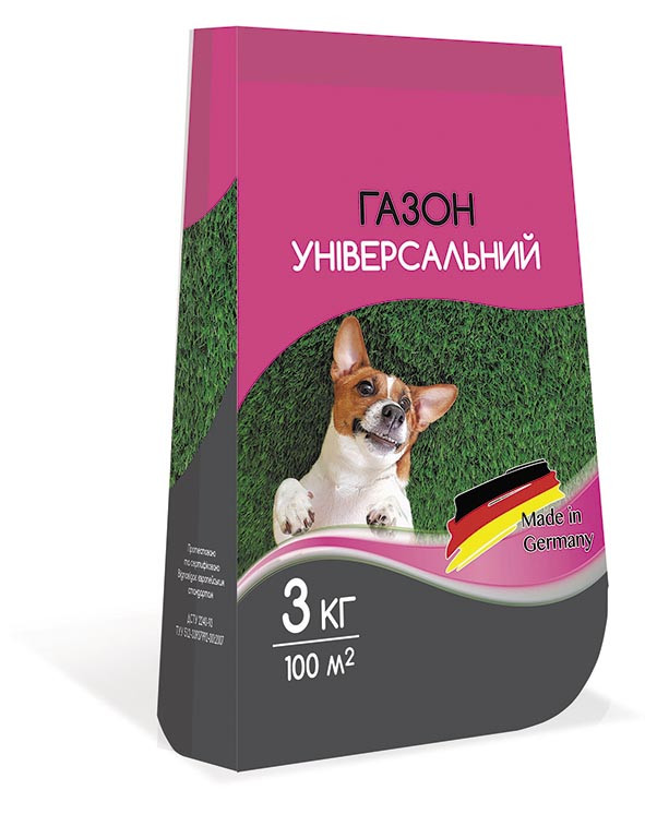 Газонна травосуміш Універсальна 3 кг, Сімейний Сад (Німеччина)