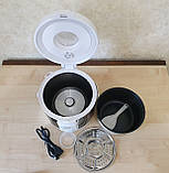 Мультиварка автомобільна DMWD 3 літра 12-24V вольта від прикурювача в машину фуру для далекобійника, фото 4