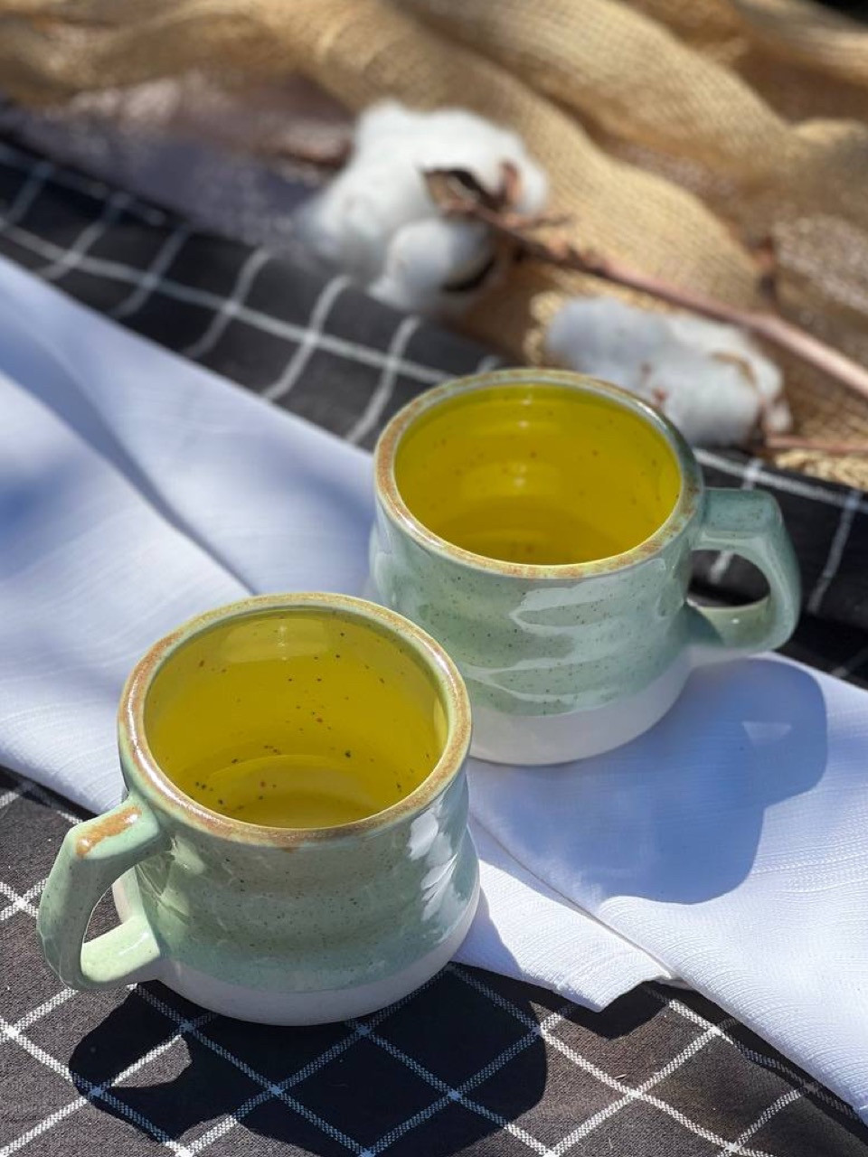 Чашка 200 мл., "Фісташка yellow "