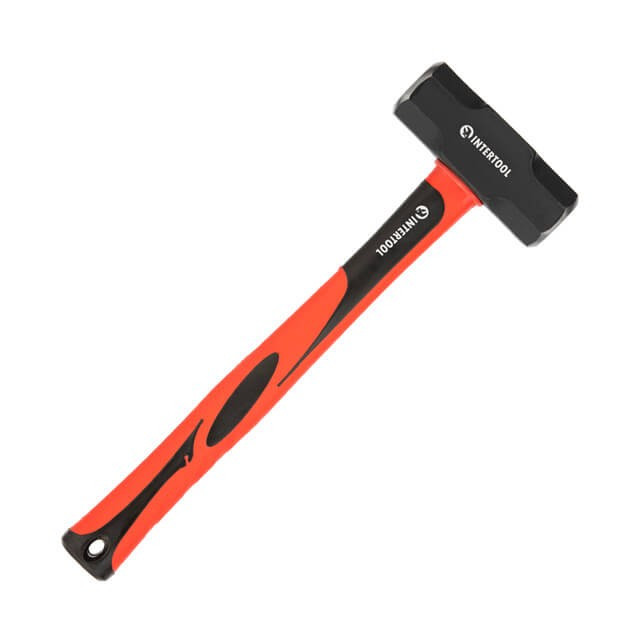 Молот 2000 г, ручка з фібергасса INTERTOOL HT-0242