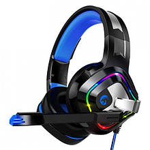 Навушники ZIUMIER PS4/ПК Xbox One геймерські навушники ігрова гарнітура дротова з мікрофоном підсвіткою