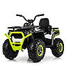 Дитячий електроквадроцикл на акумуляторі Bambi Racer M 4081 для дітей 3-8 років зелений, фото 5