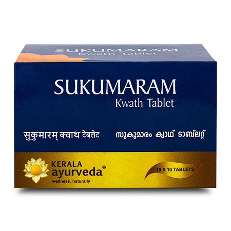 Сукумара Коватха (Sukumaram Kwath, Kerala Ayurveda) 100 таблеток
