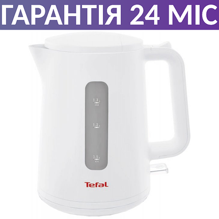 Електрочайник TEFAL Element, білий, електричний чайник тефаль, фото 2