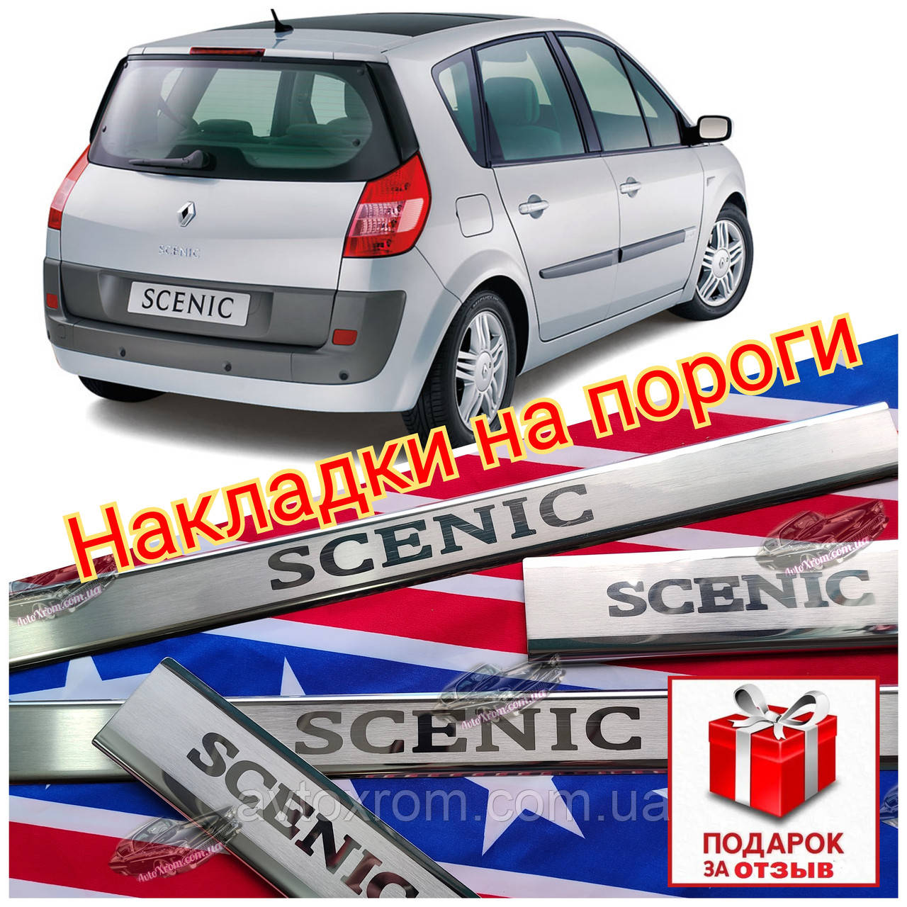 Купить Пороги На Рено Меган Сценик 1