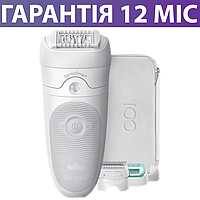 Епілятор BRAUN Silk epil 5, з акумулятором (батареєю), електроепілятор браун