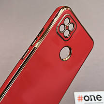 Чохол для Xiaomi Redmi 9C глянцевий щільний чохол на телефон сяомі редмі 9с червоний H7Y, фото 4