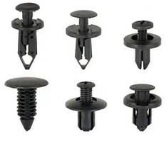 Набір з 190 автомобільних кріпаків, питонів, кліпів