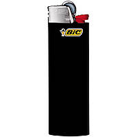 Зажигалка карманная "Bic" чёрная