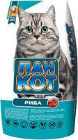Сухой корм для кошек Пан кіт Рыба 10кг Украина