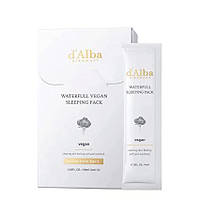 Ночная гелевая маска для увлажнения и обновления кожи D'ALBA Waterfull Sleeping Pack