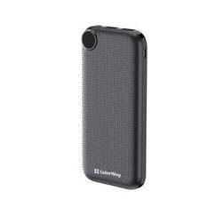 Універсальна мобільна батарея ColorWay LCD 10000 mAh Black (CW-PB100LPI3BK-PDD)