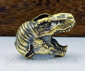 Бусіна для браслетів з паракорда T-REX Золотий