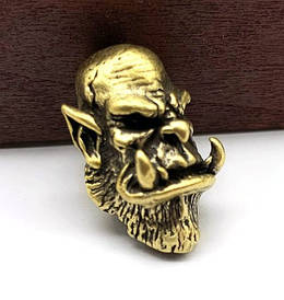 Бусіна для браслетів з паракорда Варкрафт Золотий