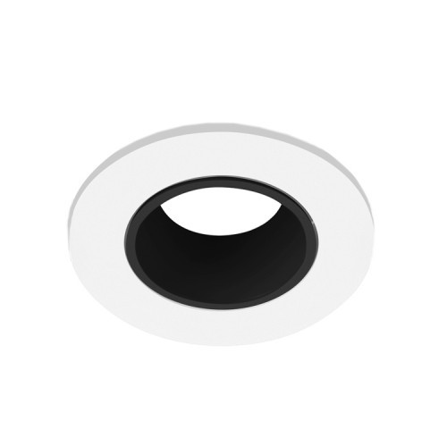 Точечный Встраиваемый светильник Feron DL0375 черно - белый поворотный круглый - фото 2 - id-p1347102023