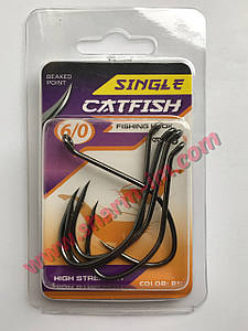 Гачки на Сома Flagman Single Catfish BN No6/0