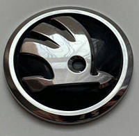 Эмблема Skoda (Шкода) 89 мм значок new Octavia Tour, A5,Fabia,Rapid, Superb
