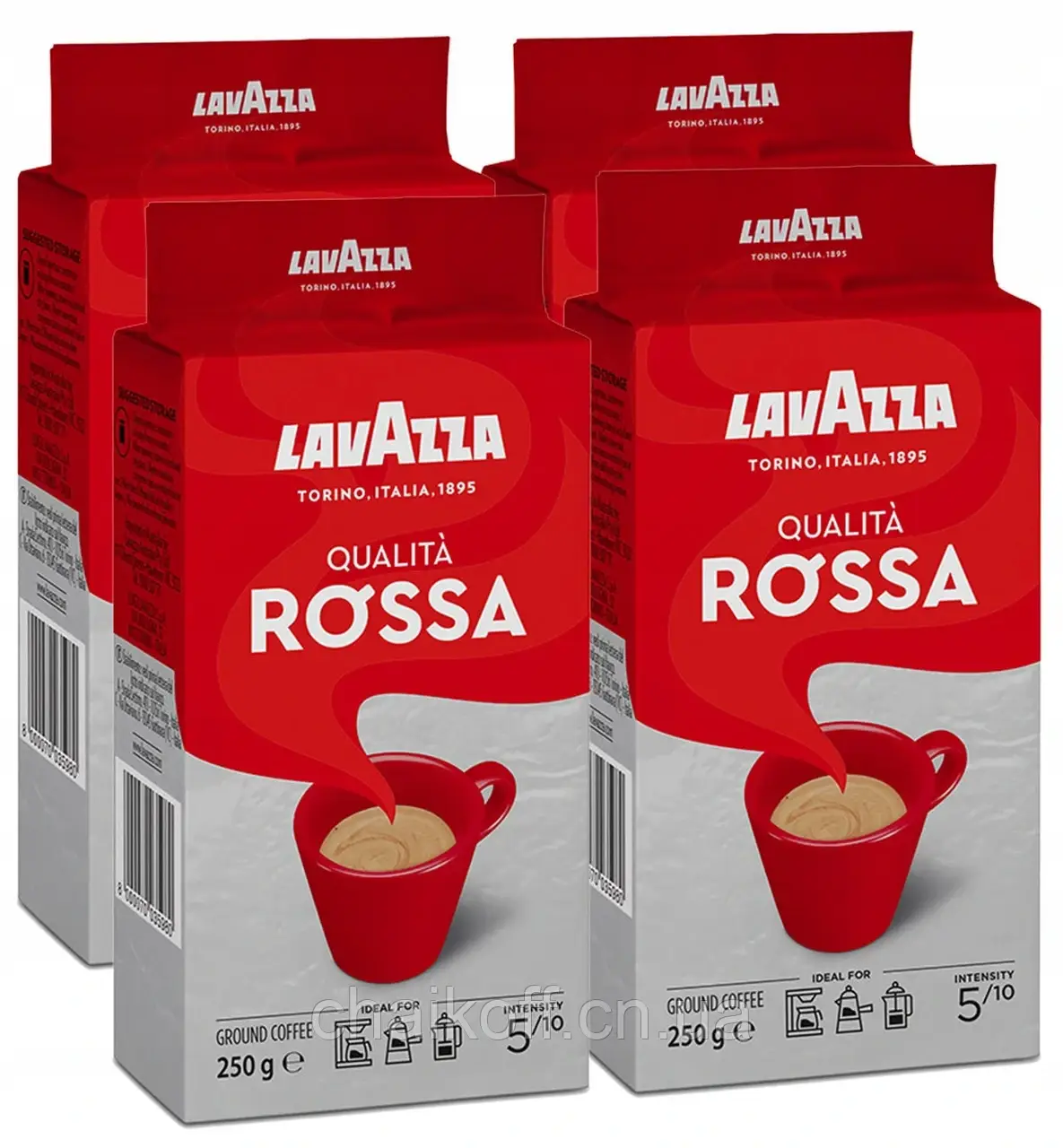 Кофе молотый Lavazza Qualità Rossa 250 г - фото 4 - id-p94024107