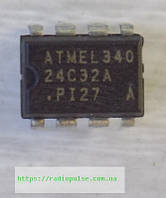 Микросхема 24C32 ( AT24C32A , ST24C32W6 ) (DIP8)