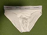 Чоловічі труси DIM 6571 cotton stretch, розмір L,білі, фото 3
