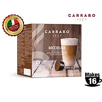 Кава в капсулах Dolce Gusto "Carraro" Nocciolino 16шт