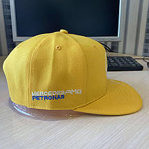 Кепка Snapback Mercedes-Benz Мерседес Жовта, фото 6