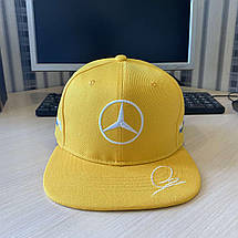 Кепка Snapback Mercedes-Benz Мерседес Жовта, фото 3