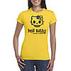 Жіноча футболка з принтом Hell_Kitty_Gerb. Бавовна 100%. Розміри від S до 2XL, фото 7
