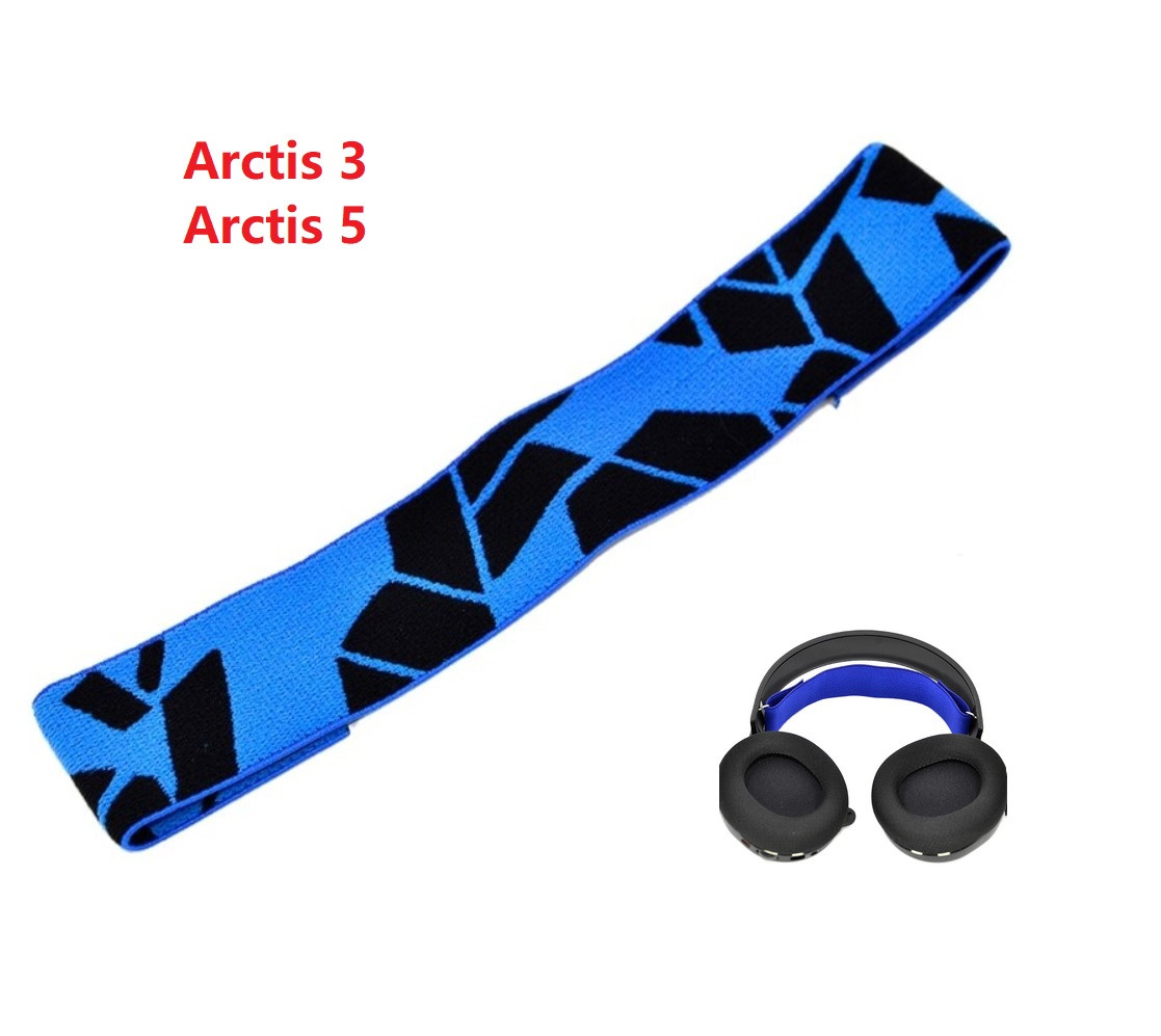 Накладка амбушури для навушників SteelSeries Arctis 3 SteelSeries Arctis 5 Колір Синій Blue, фото 1