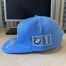 Кепка Snapback BMW блакитна, фото 5