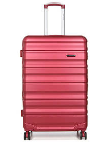 Валіза Франція велика L бордова 76х49х29+5см/110л/4.2кг/Worldline 628