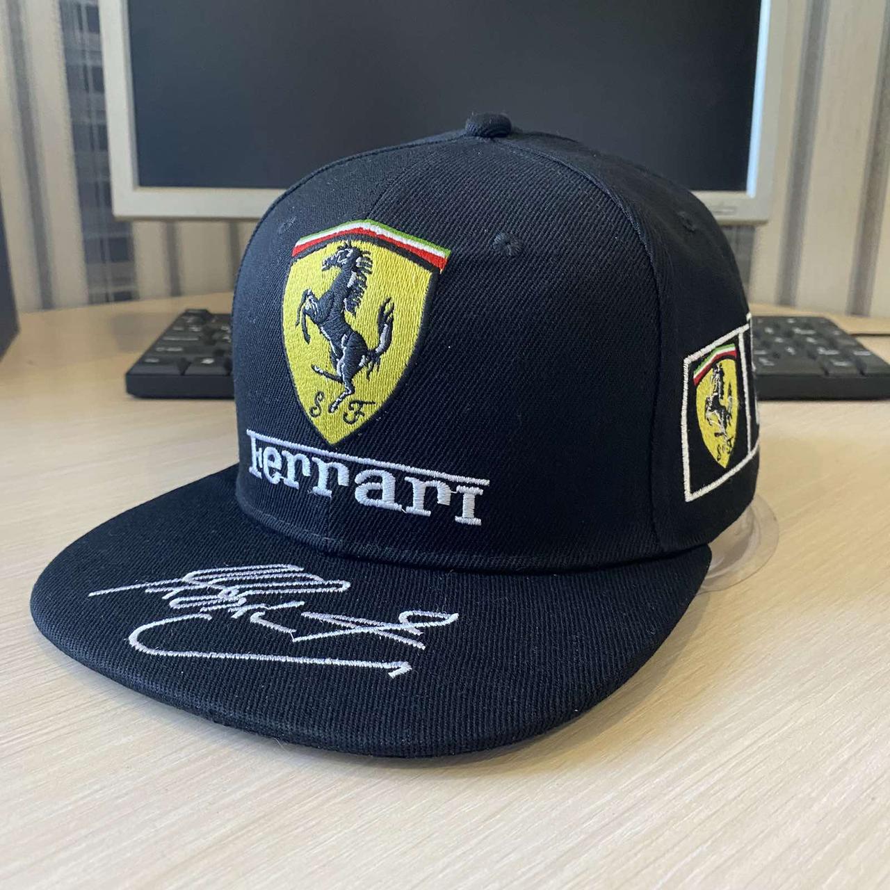 Кепка Snapback Ferrari Феррарі Чорна