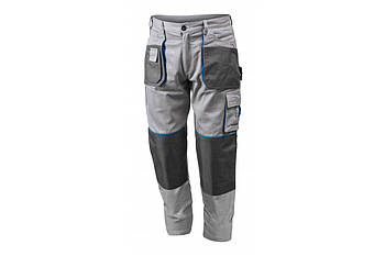 Робочі штани сірі (S-4XL) HOEGERT HT5K277-S