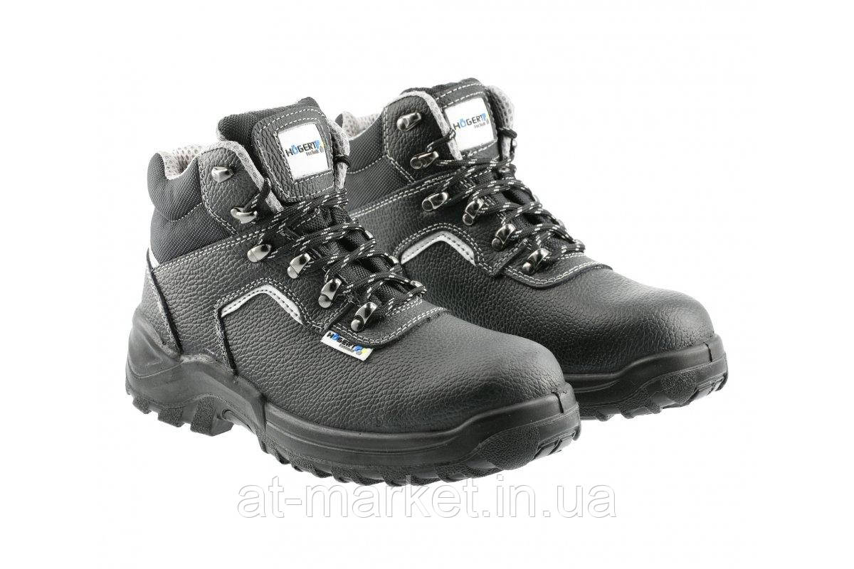 Черевики шкіряні робочі, метал, захист від проколу (39-46) HOEGERT HT5K511-39, фото 1