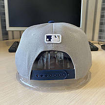 Кепка Snapback New York Yankees NY MLB Нью-Йорк Янкіз Сіра, фото 5