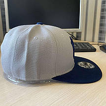 Кепка Snapback New York Yankees NY MLB Нью-Йорк Янкіз Сіра, фото 6