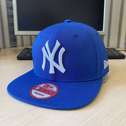 Кепка Snapback New York Yankees NY MLB Нью-Йорк Янкіз Синя, фото 1