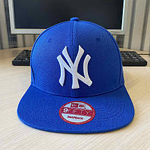 Кепка Snapback New York Yankees NY MLB Нью-Йорк Янкіз Синя, фото 3