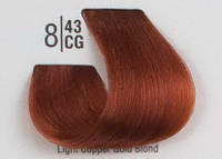 8/43CG Светлый рыжий блонд SPA Cream Color Профессиональный краситель для волос