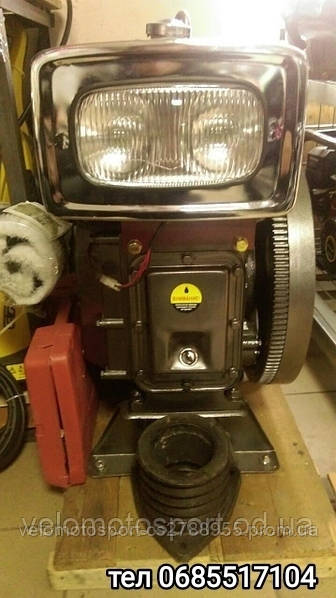 Дизельний двигун на мотоблок Зубр (Zubr) GN-1/S1100E (15л.з), фото 1