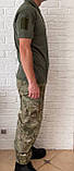 Тактична військова форма ( футболка поло + тактичні штани ) Відмінна якість, фото 3