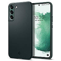 Чохол Spigen для Samsung Galaxy S22 Plus — Thin Fit, Abyss Green (ACS04520)