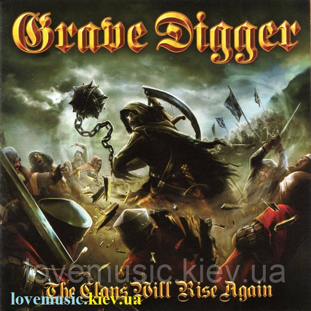 Музичний сд диск GRAVE DIGGER The clans will rise again (2010) (audio cd), фото 1