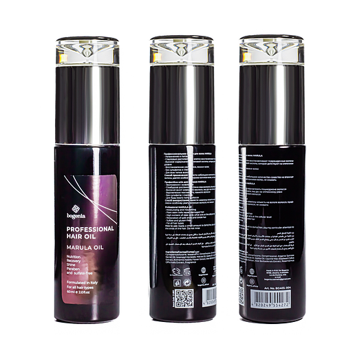 Масло для волос Bogenia Marula oil профессиональное 60 мл BG403(004 ...