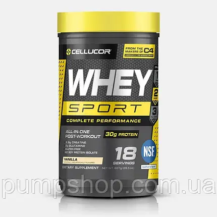 Сироватковий протеїн Cellucor Whey Sport Protein 837 г, фото 1