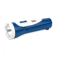 Фонарик ручной светодиодный аккумуляторный PELE-2 (200 мАч, 1W, IP20, синий) ЛЕД / SMD LED фонарь