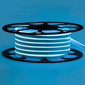 Led неон 12 В блакитний 8х16 пвх smd2835 120 LED/m 6 W IP65, 1 м