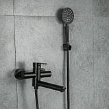 Змішувач для ванни Frap F32801-6, чорний, фото 3