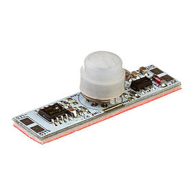 Датчик руху PIR ON/OFF у профіль 5A 12 V з фотоелементом